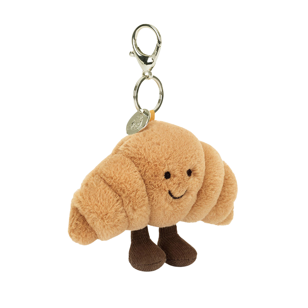 Croissant Keychain